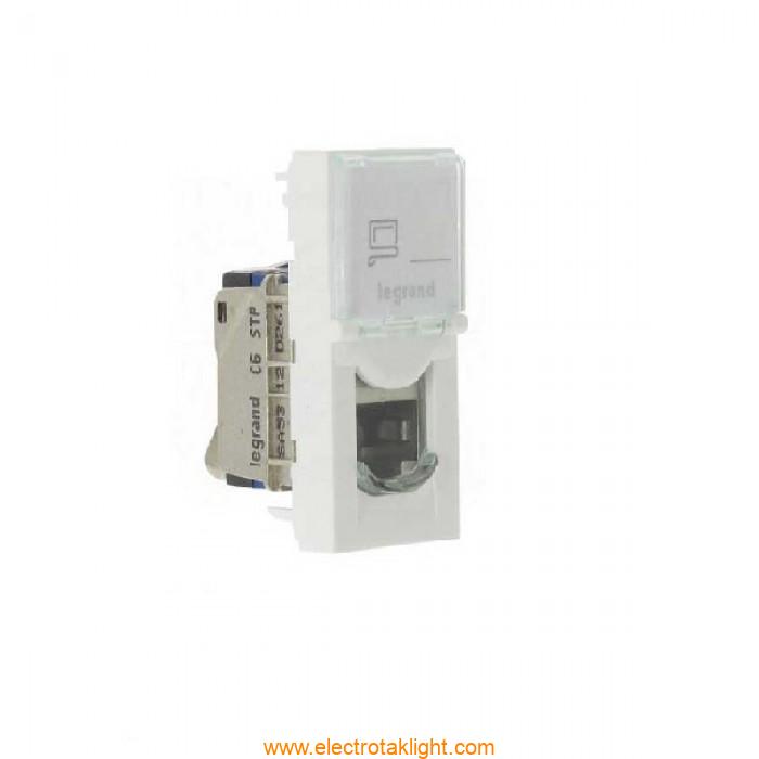 کیستون شبکه لگراند CAT6 SFTP یک ماژول باریک