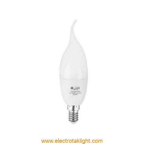 لامپ LED اشکی 6 وات مات E14 پارس شعاع توس لامپ LED اشکی 6 وات مات E14 پارس شعاع توس