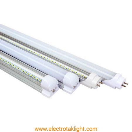 لامپ ال ای دی شیشه ای T8 تخت نمانور 18 وات