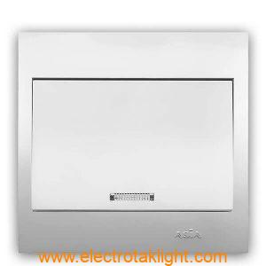 کلید و پریز آسیا الکتریک مدل دیپلمات