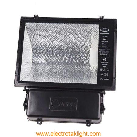 قاب خالی پروژکتور گازی 400 وات دونور