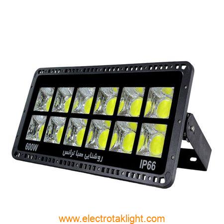 پروژکتور 600 وات COB صبا ترانس مدل پنجره ای گرد