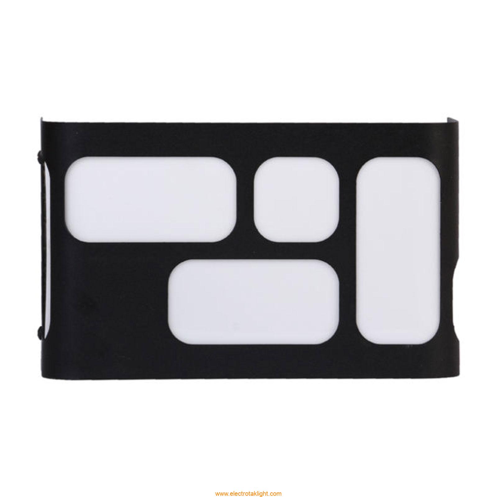 چراغ دیواری مدرن هاتو مدل مربع 1424S چراغ دیواری مربع هاتو مدل 1472S