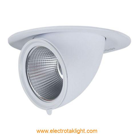 چراغ سقفی زاویه پذیر 20 وات مازی نور الینا M585EMD6LED2830 با ماژول برق مستقیم و رفلکتور M چراغ سقفی زاویه پذیر 20 وات مازی نور الینا M585EMD6LED2830 با ماژول برق مستقیم و رفلکتور M