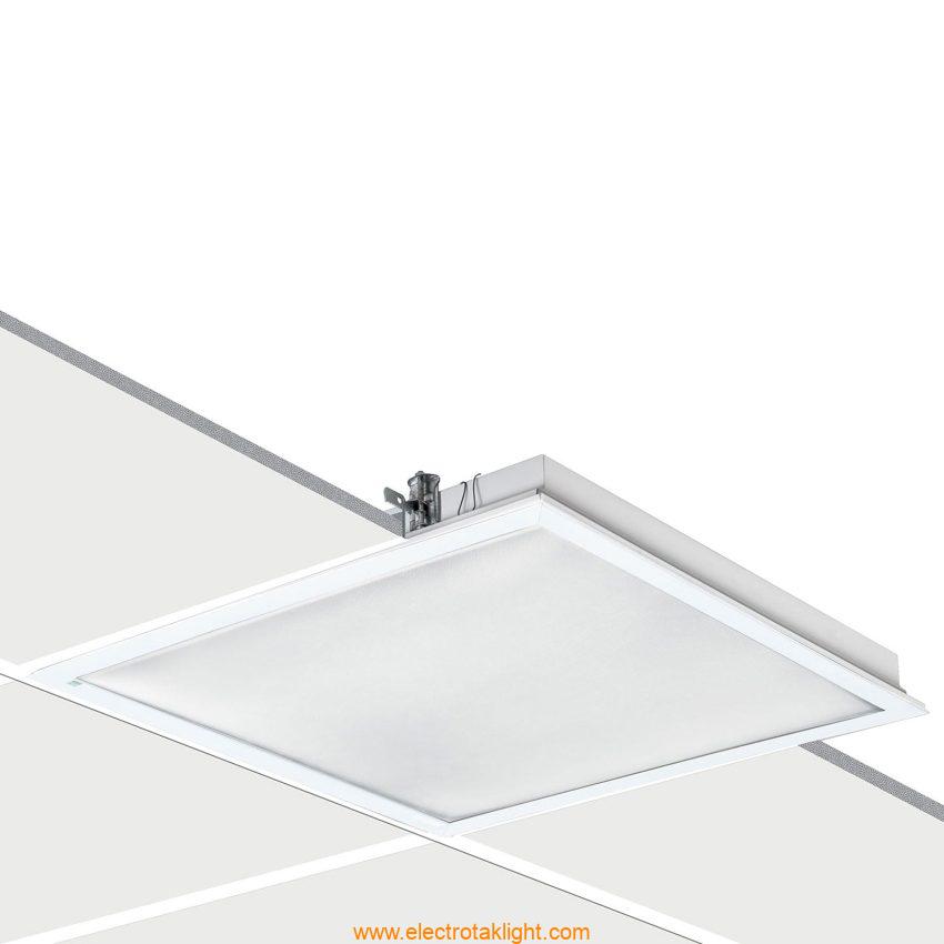 چراغ فلورسنت سقفی 36×3 وات توکار مازی نور مدل استریلوکس M550WESG336TCL