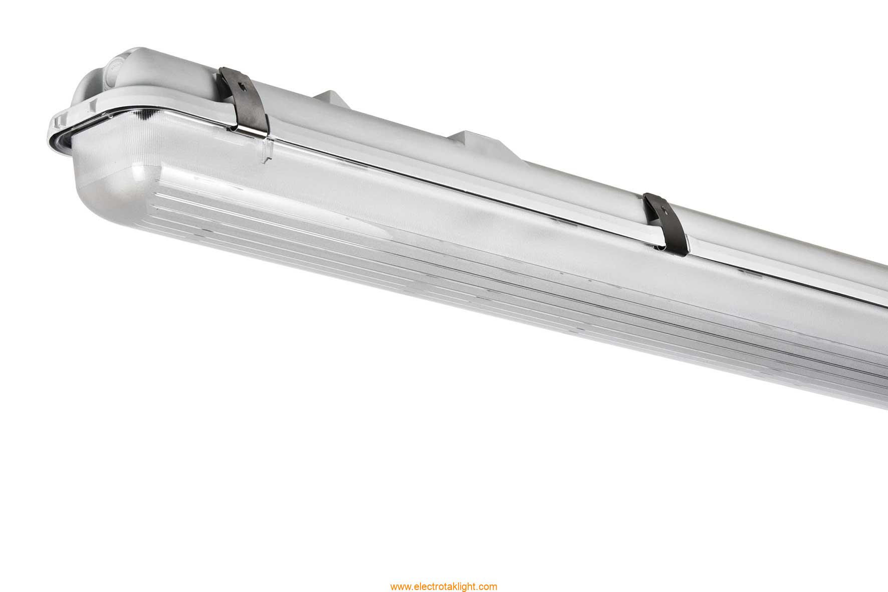 چراغ فلورسنتی صنعتی 28 وات ضد نم و غبار مازی نور مدل سیلا M452228
